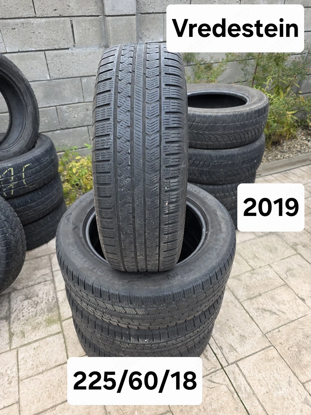 Set 4 anvelope MS 225/60/18 Vredestein