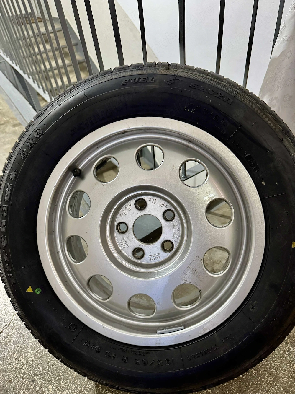 Roata rezerva Audi - noua din aliaj cu cauciuc nou Firestone 195-65-15