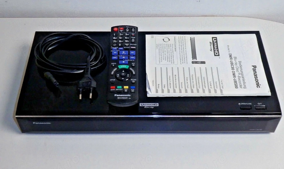 Blu ray recorder HDD nou Panasonic 4K