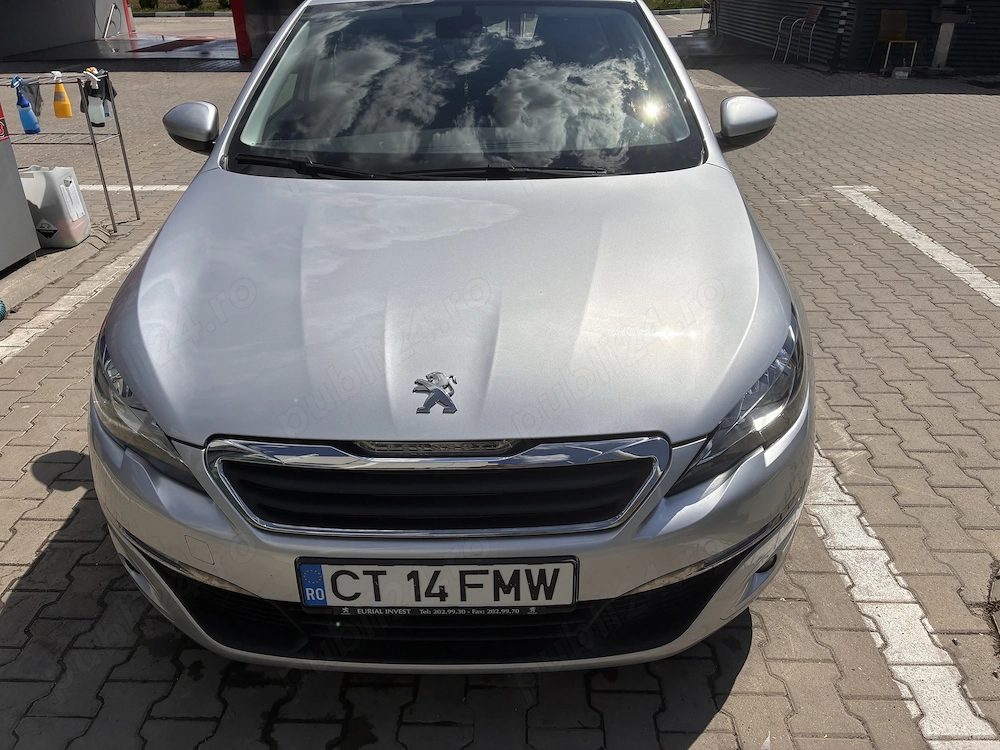 Peugeot 308, hatchback, 81000 km reali, impecabila