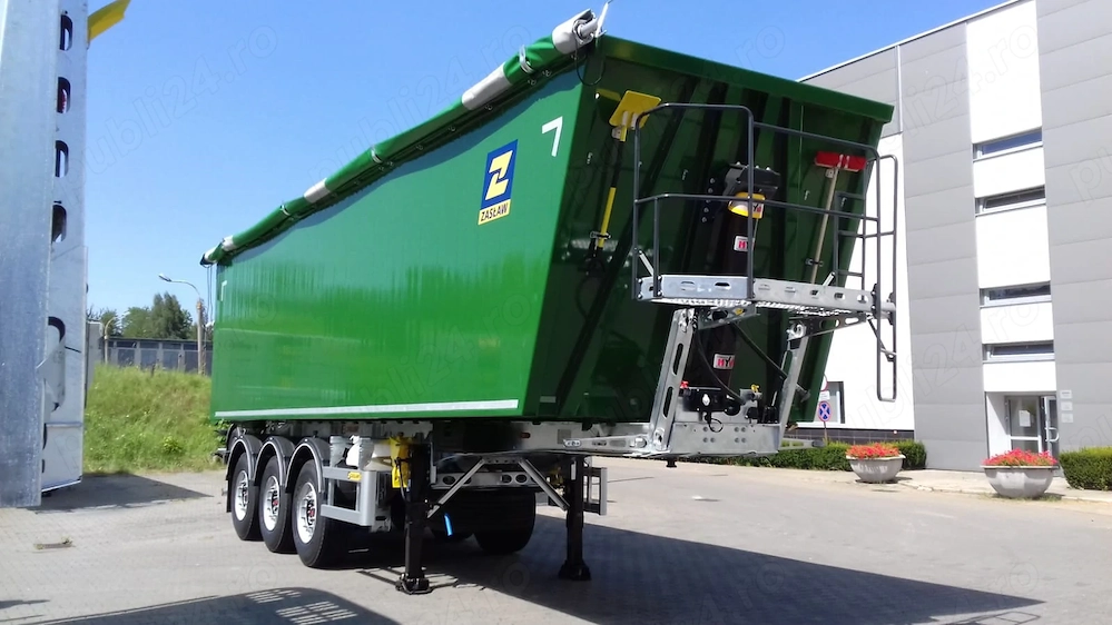 Semiremorci ZASLAW - bena  ALUMINIU - Vol. 24 m3 - 61 m3 