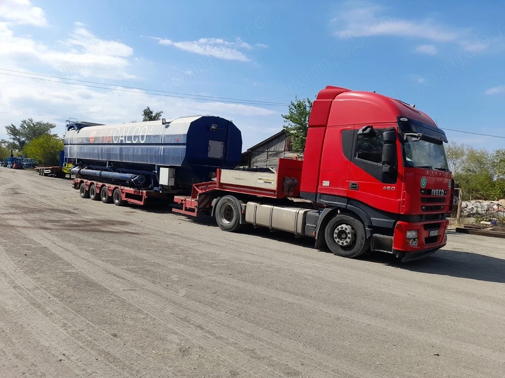 Angajam soferi C+E transport utilaje 