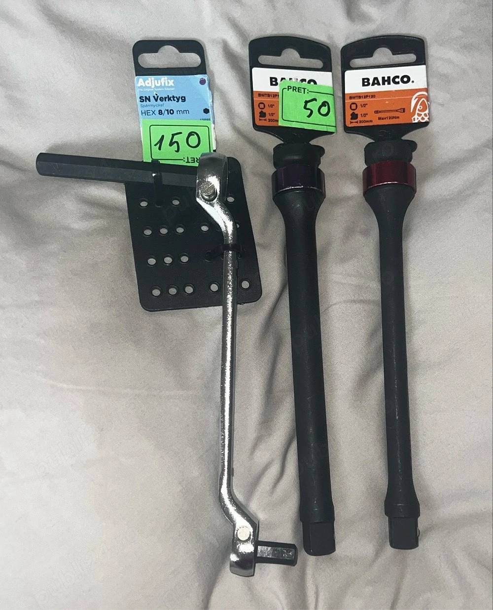 Bahco moxi si chei reglabike