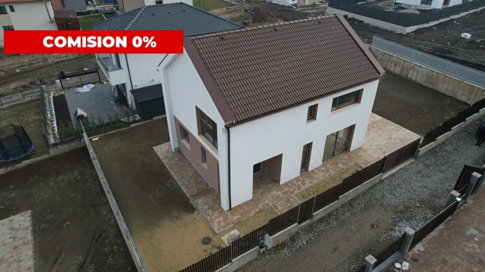 Casă individuală cu compartimentare excelentă și teren generos, Chinteni 