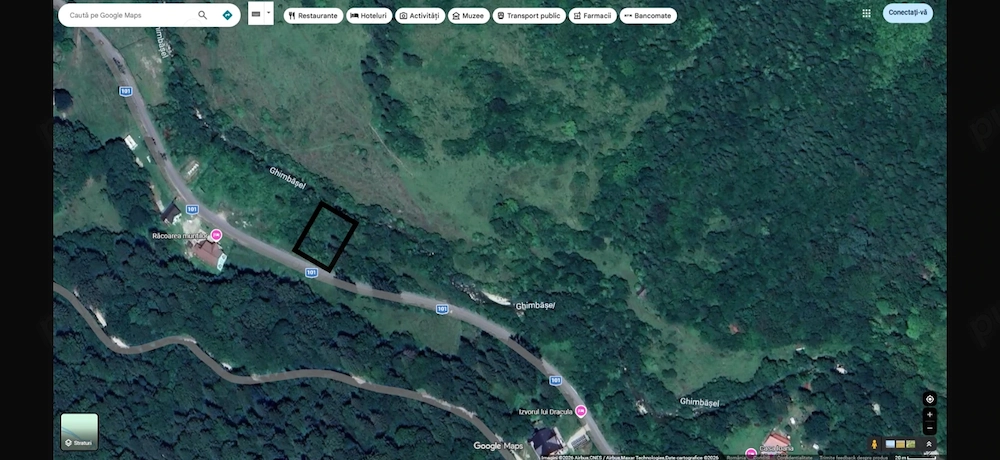 Vanzare teren intravilan -Rasnov, zona Glajerie, in apropiere de Pastravaria Valea Glajeriei