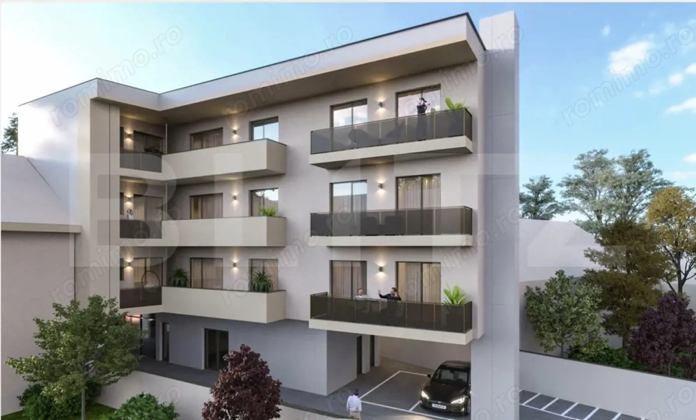 Apartament 3 camere, finisat, nZEB, Central
