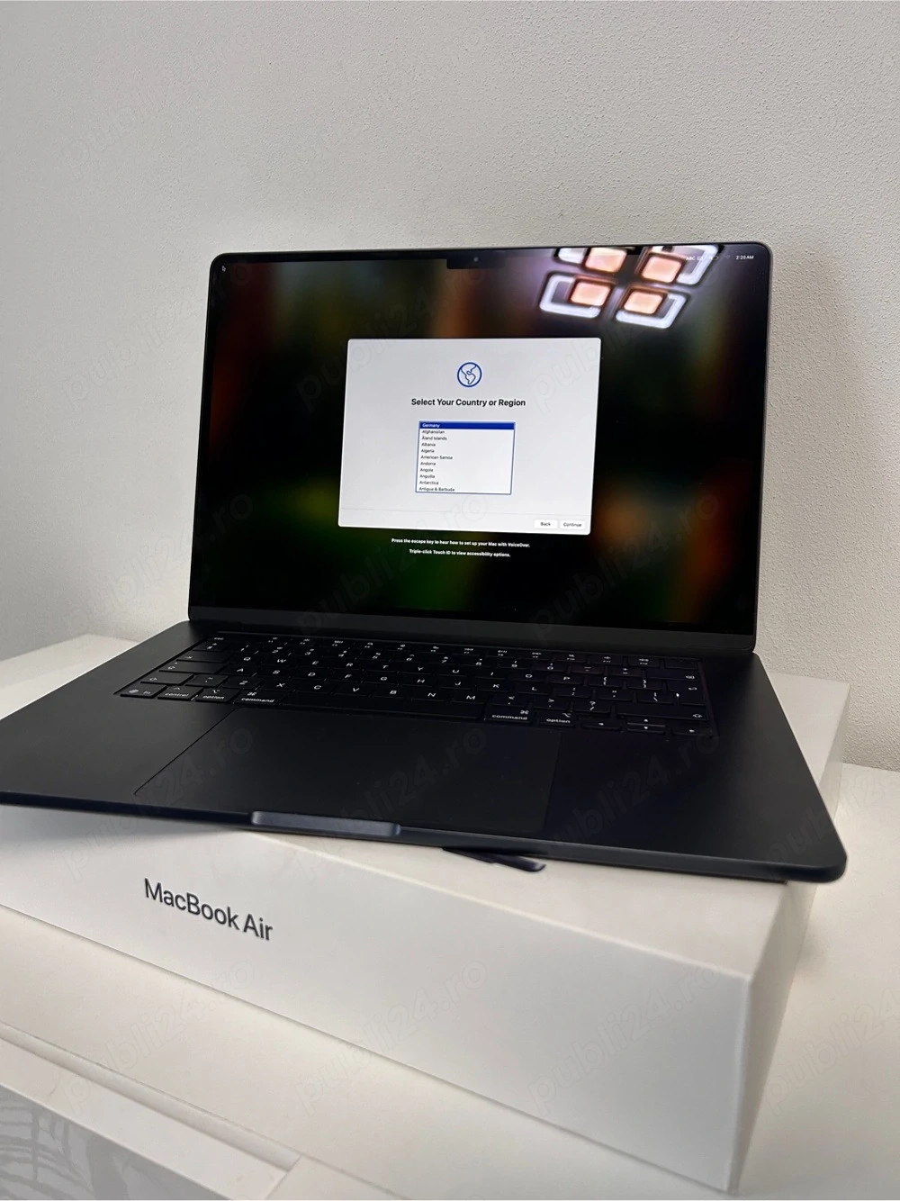 MacBook Air 15  M4 256gb Garantie