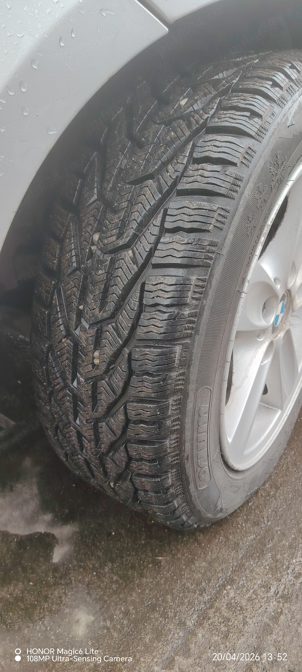 Vand 4 cauciucuri folosite 4 luni