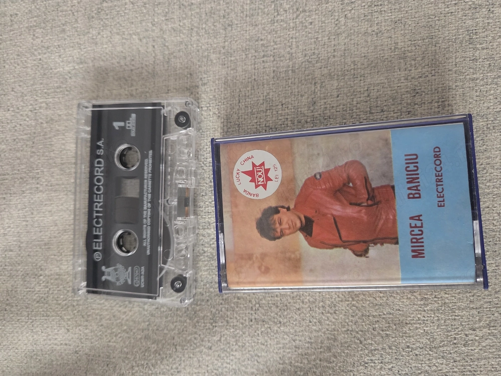 Mircea Baniciu - Secunda 1, Casetă Audio