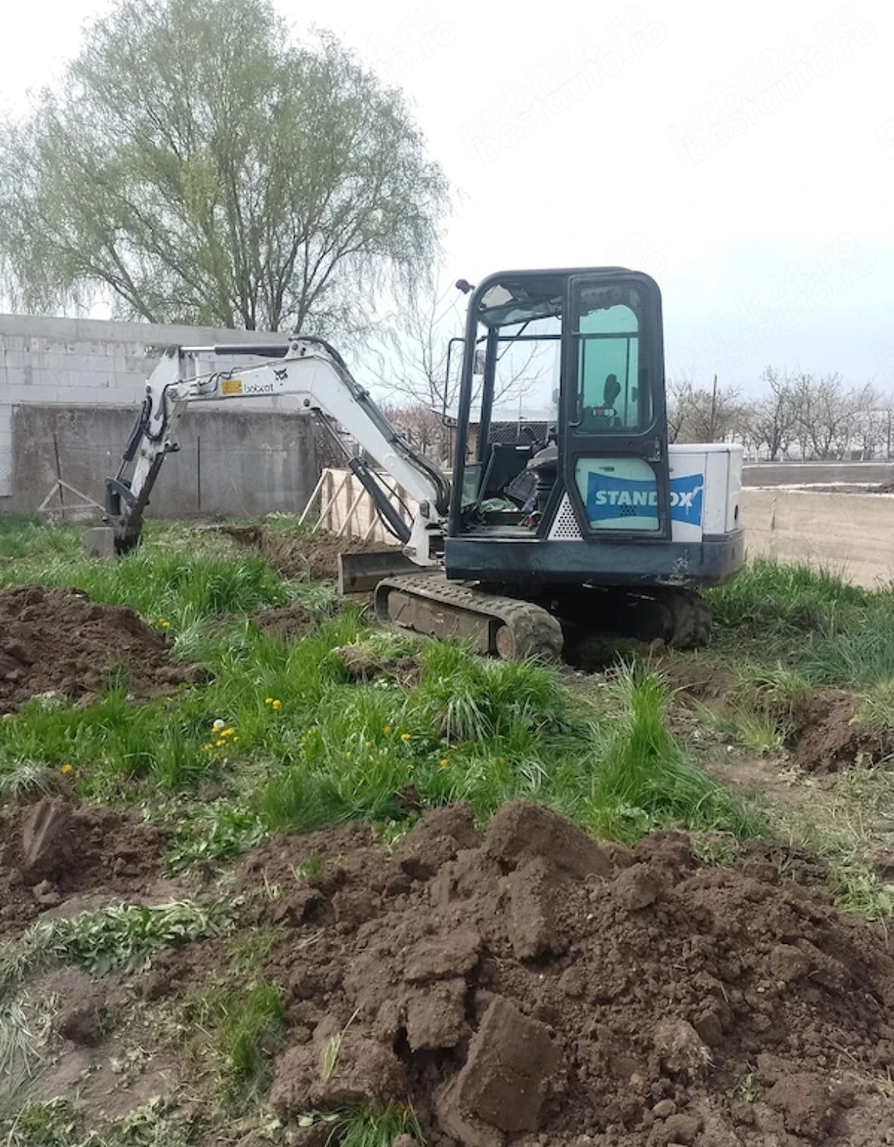 vand miniexcavator Bobcat