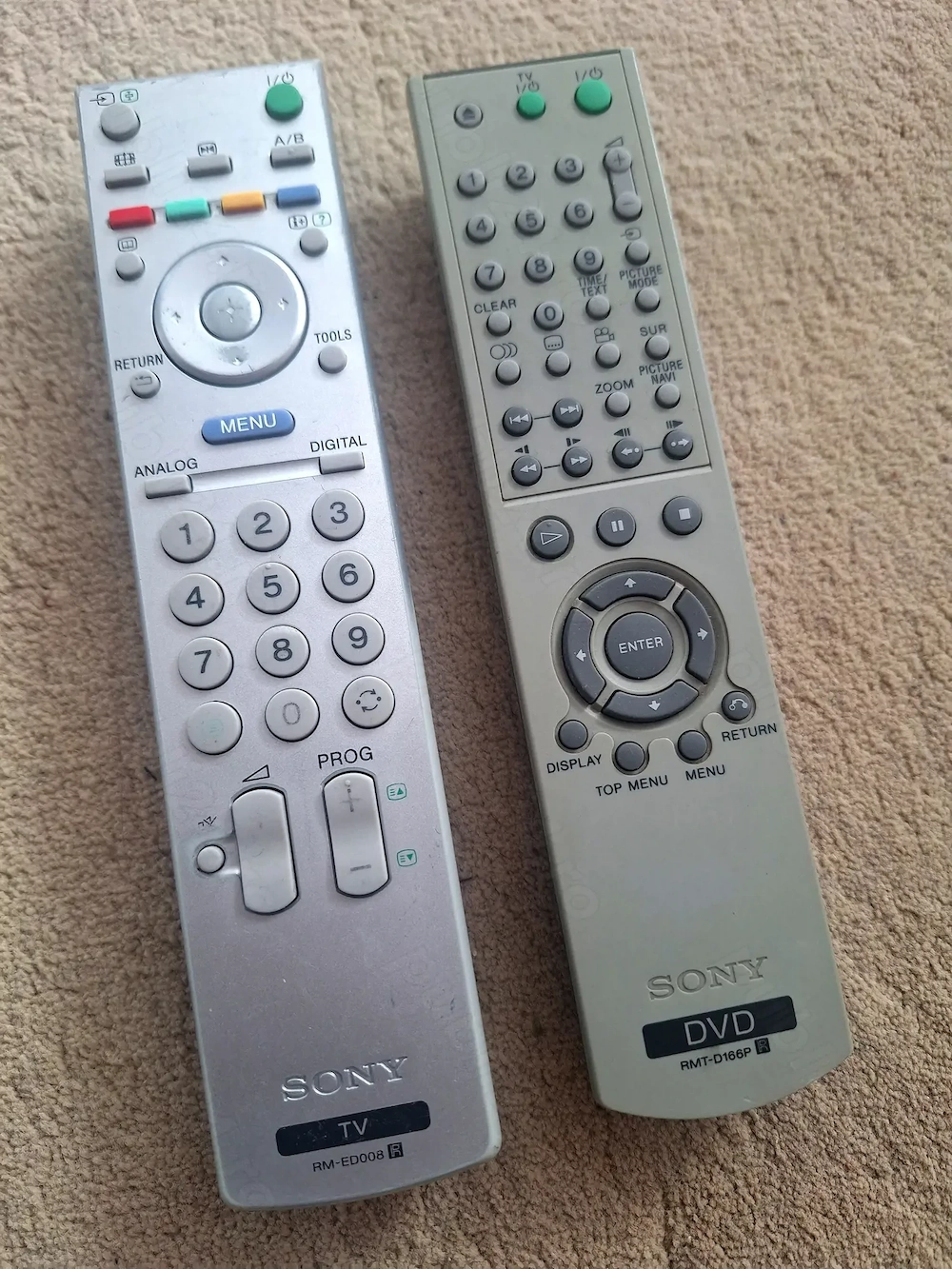 Telecomanda Sony RM-833 VTR RMT - 708 Video8 RMT-D166P RM-ED008 original