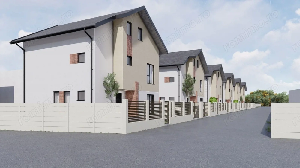 Vile individuale P+1+M – stil de viață modern, aproape de parc