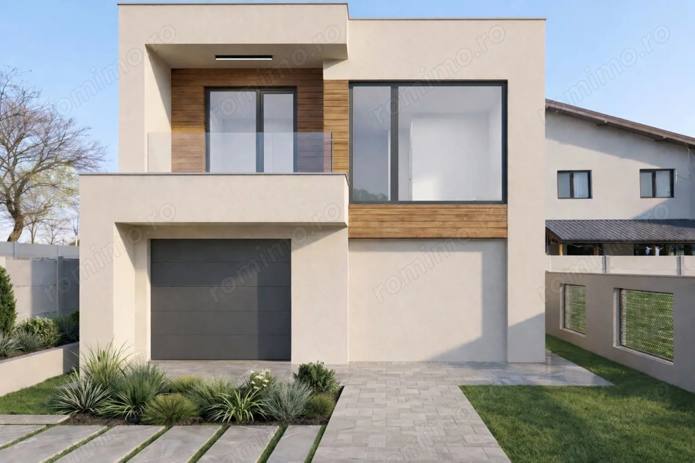 Reședință Exclusivistă P+1E – Materiale Premium și Compartimentare de Excep