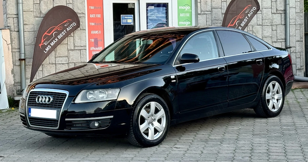 Audi A6 C6 2.0 TDI 140 C.P AN 2007 Inmatriculat Romania Garantie Rate Livrare