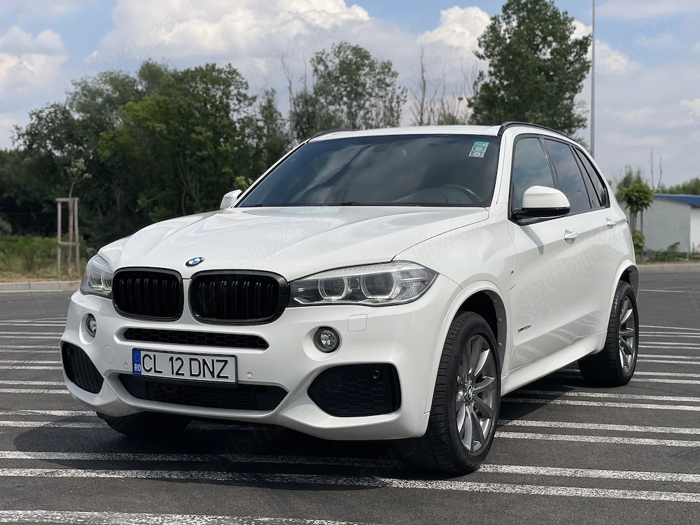 Bmw X5 2014 motoriza 3.0d 258 CP cu o singura turbina, cel mai fiabil motor
