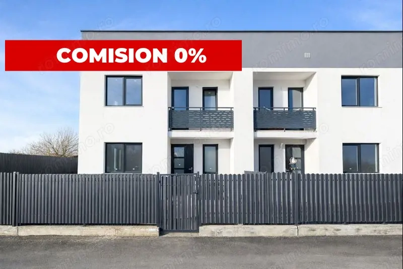 0% Comision! Casa cuplata de vanare, 116 mp, 260 mp teren, strada Magnoliei 
