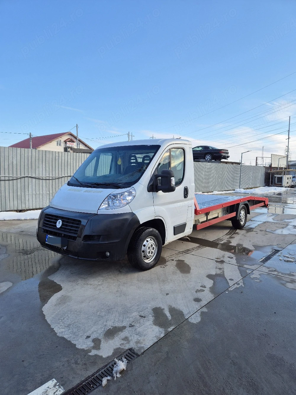 Vand Autoplatforma Peugeot Boxer ( Ducato , Jumper ) BA 14 Transport Vehicule 