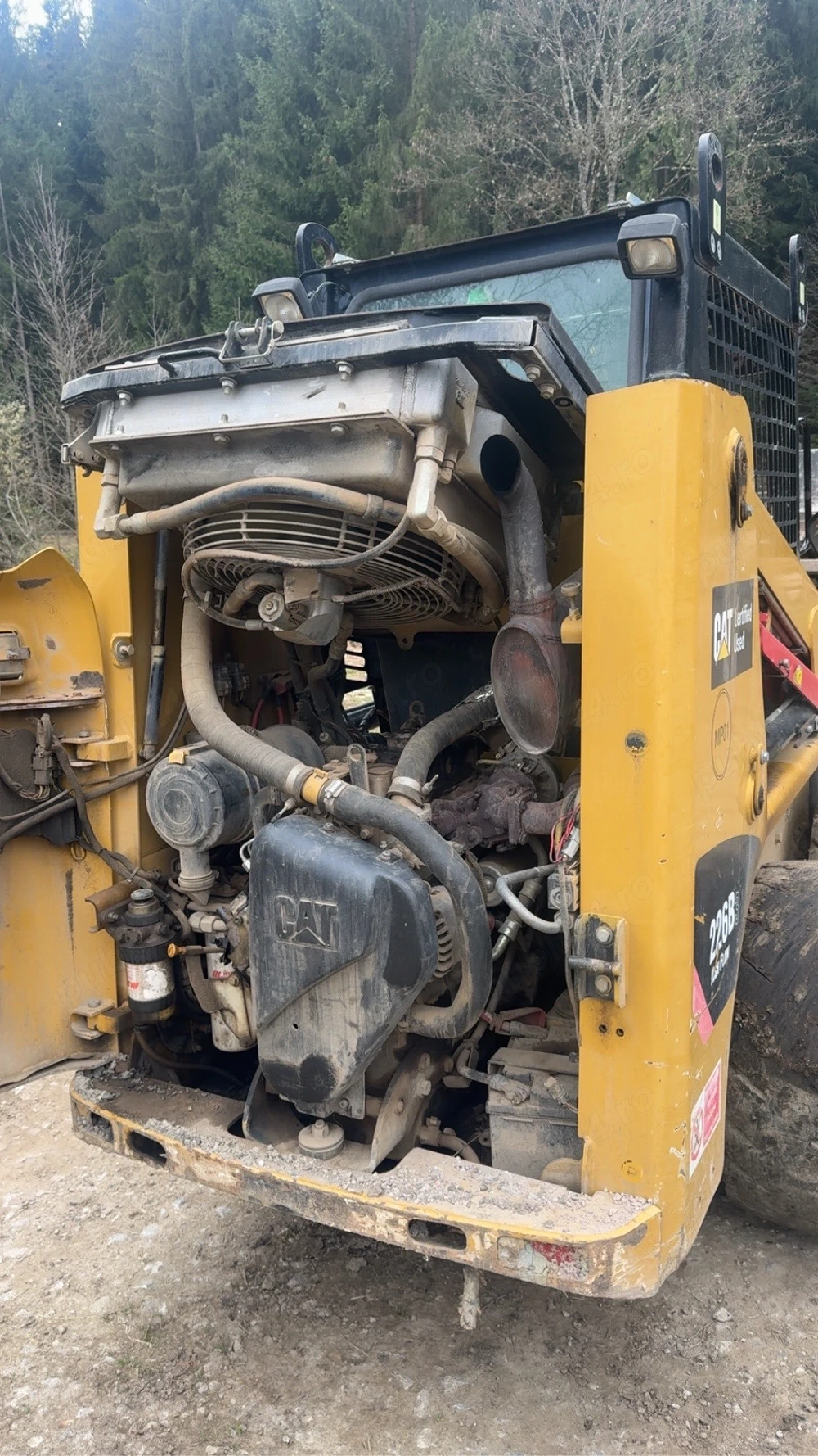 miniîncarcator caterpillar 226b3 high flow