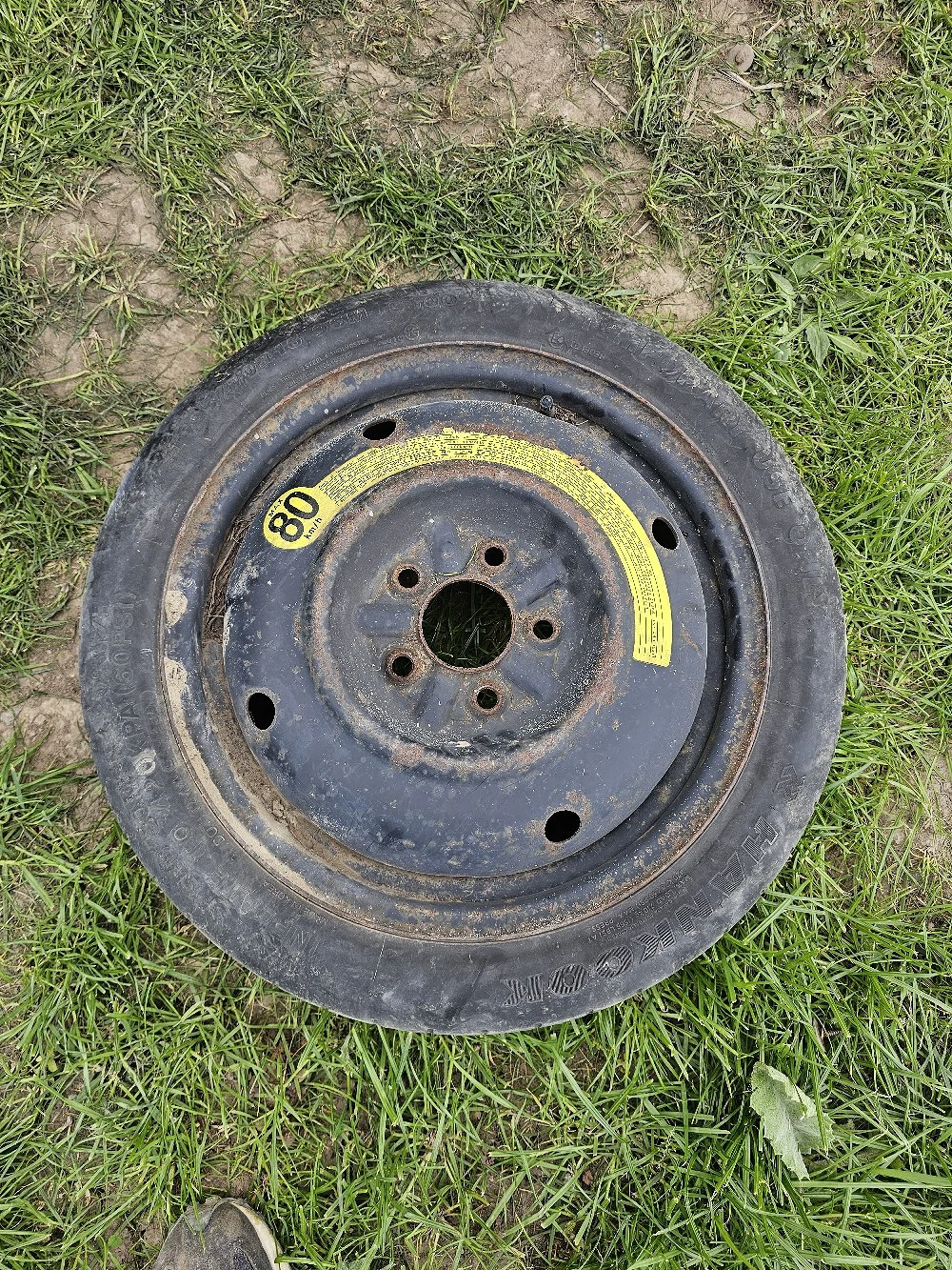 roată de rezervă 125 70 R16