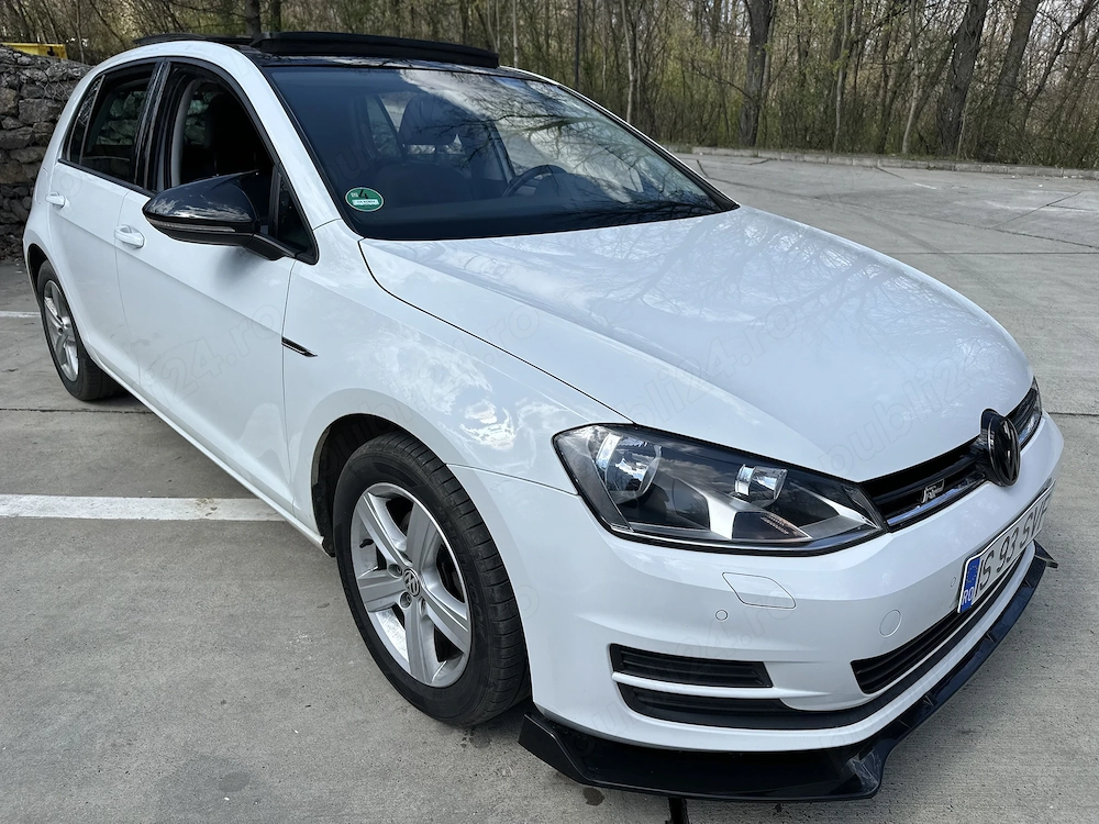 VW Golf 7 R-line 2014 motor 1.4 TSI 150 cp benzina euro 6, manual, 169500 km, trapa panoramica, weba