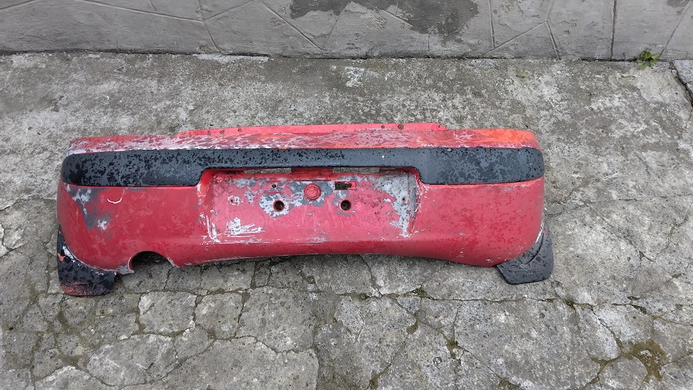 Bara  spate rosu Daewoo Matiz  