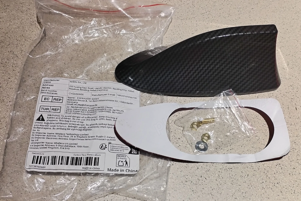 Vand Antena aripa de rechin