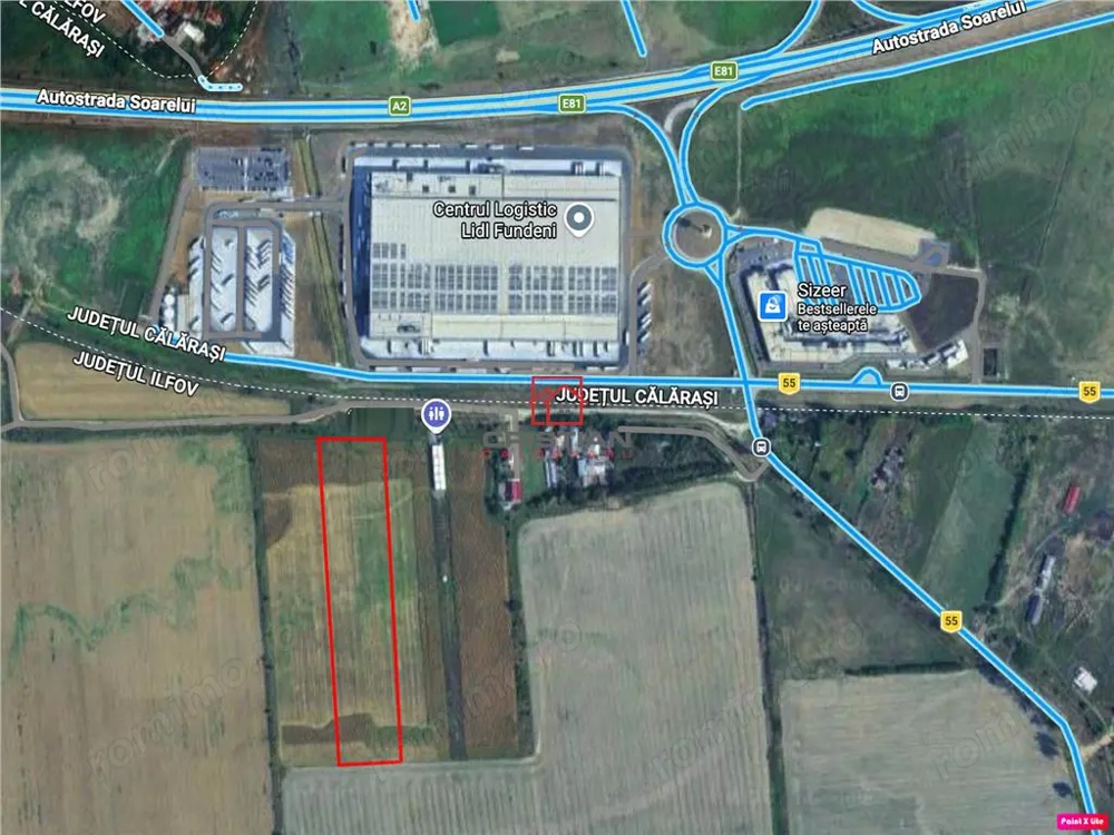 Vanzare teren industrial Cernica - Fashion House - A2 - Glina, ILFOV