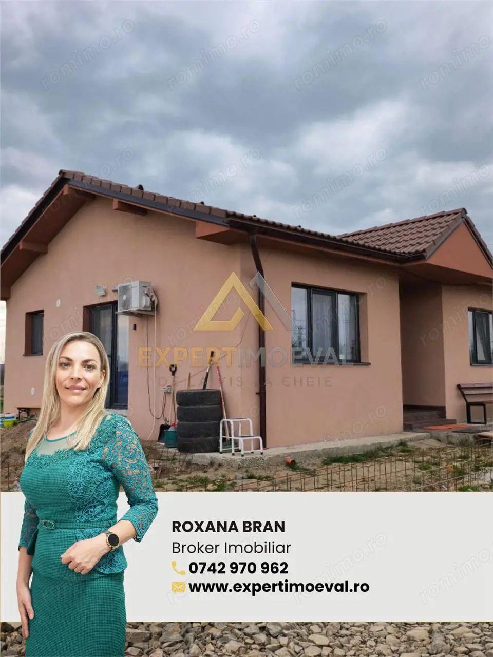 Casa noua in Catalina pret de neratat 126.000 euro 500 mp teren