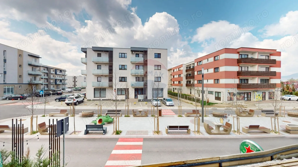 Vânzare apartament 2 camere mobilat utilat complet, Ghimbav jud Brasov