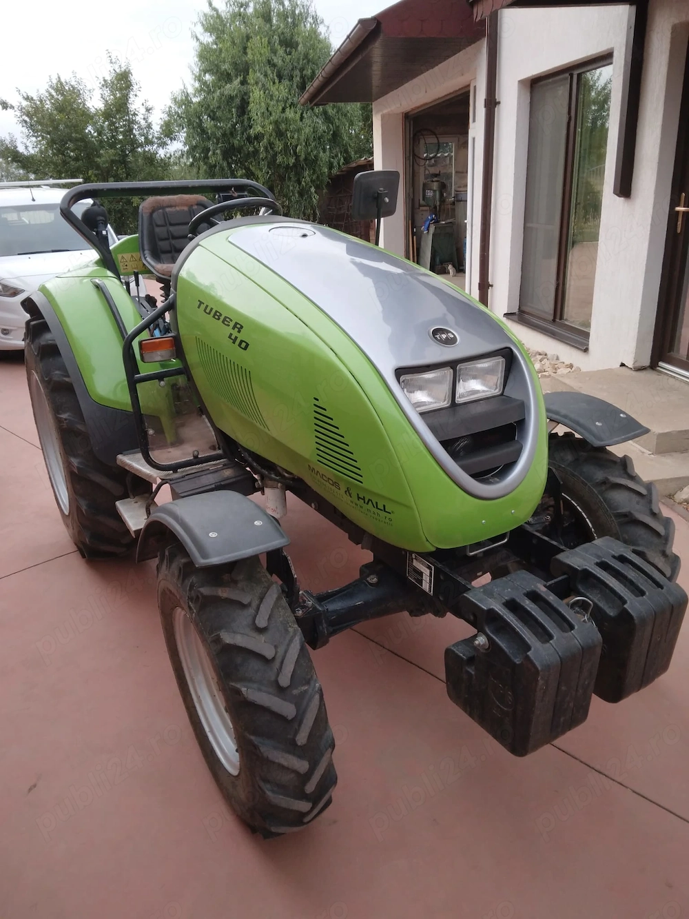 Tractor MACOS&HALL din 2018 Tuber 40 4x4 cu motor Lombardini de 40CP