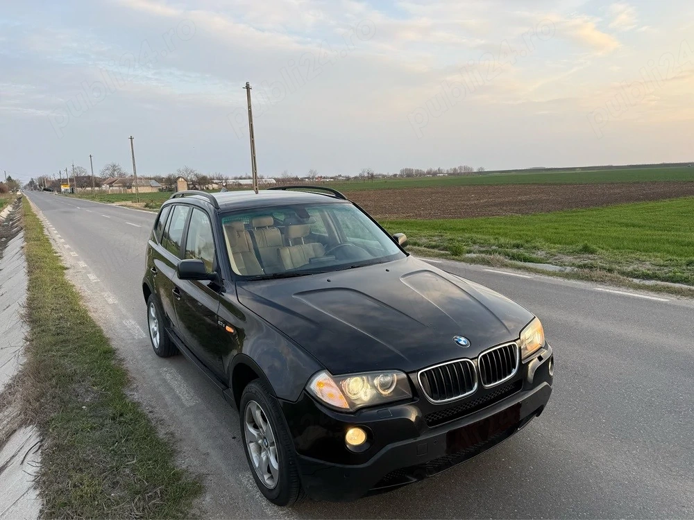 Bmw X3 198000 km 2.0 150cp Distributie in fata-4x4 Bixenon Navi Piele Senzori-Import