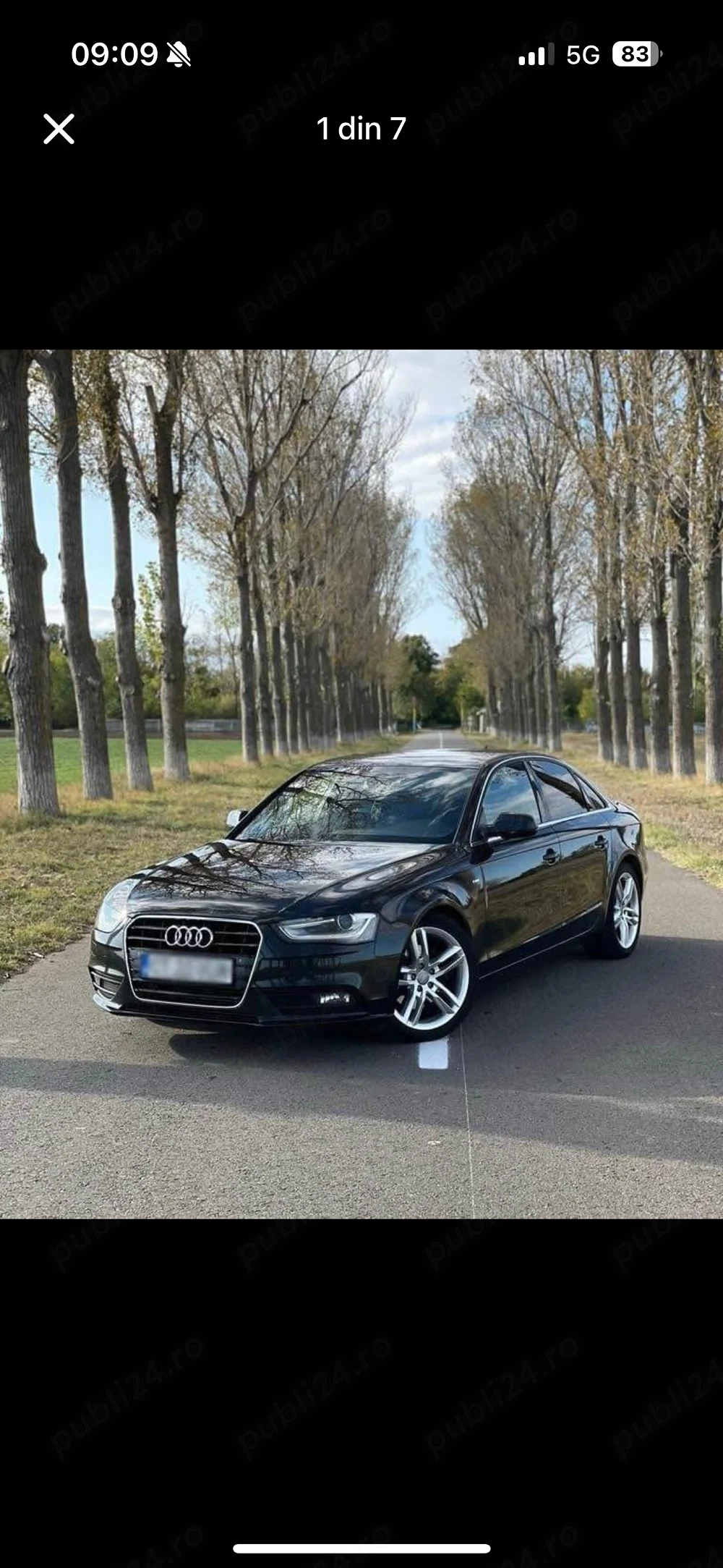 vand audi a4 S line 2014