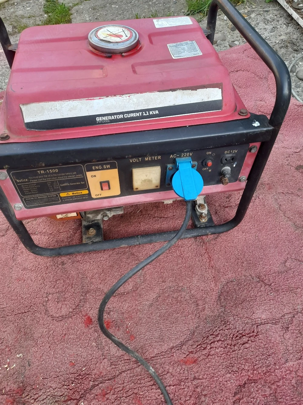 generator de curent 1.1kw