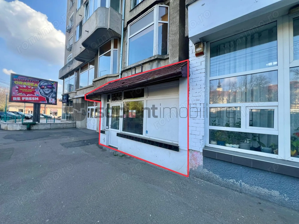 Sapient | Spațiu comercial în Piața Creangă, Oradea