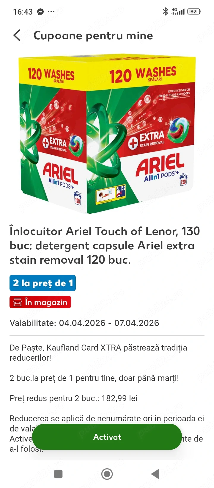 Vând lapte de capra 