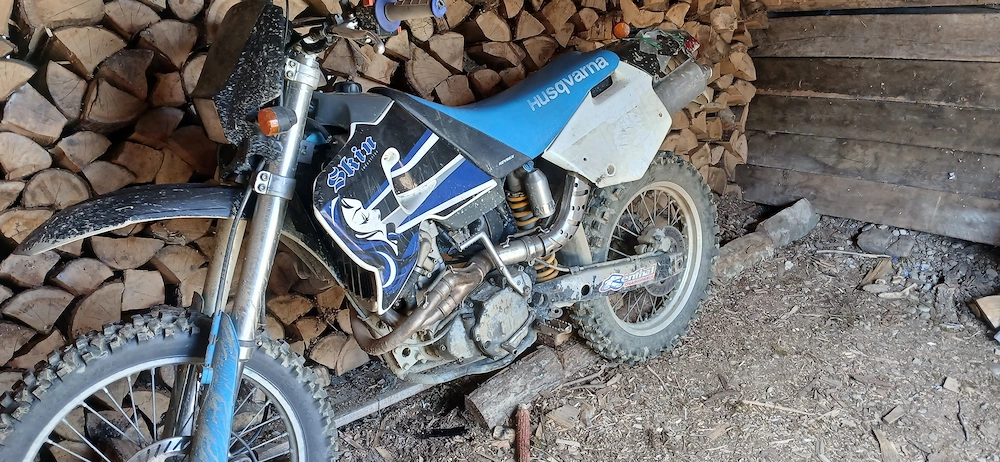 Vând husqvarna TE 350cc wxc 1996