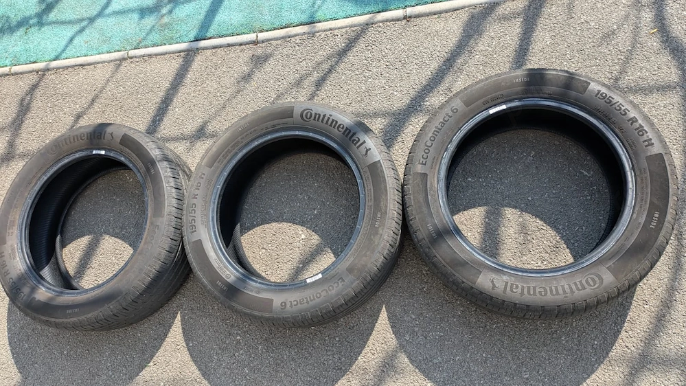 3 anvelope 195/55 R16 H Continental EcoContact 6