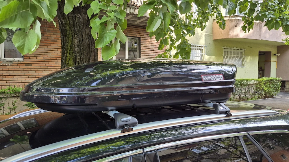 Cutie Portbagaj Menabo Mania 400 (Italia)– Stare Excelentă