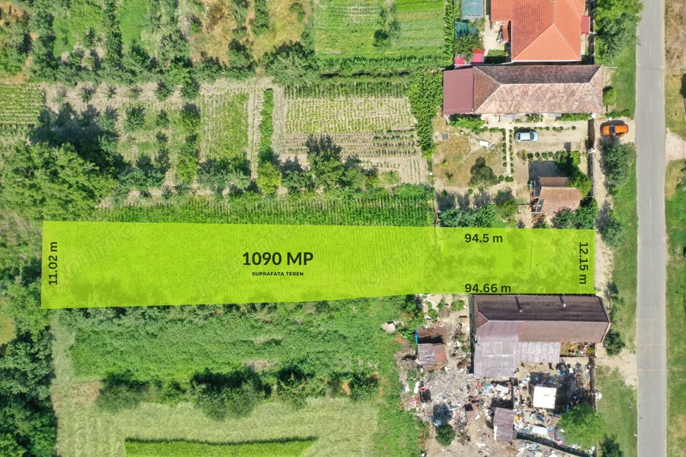 Intravilan | 1090mp-Toate Utilitatile | Aproape de Primarie-Comision 0