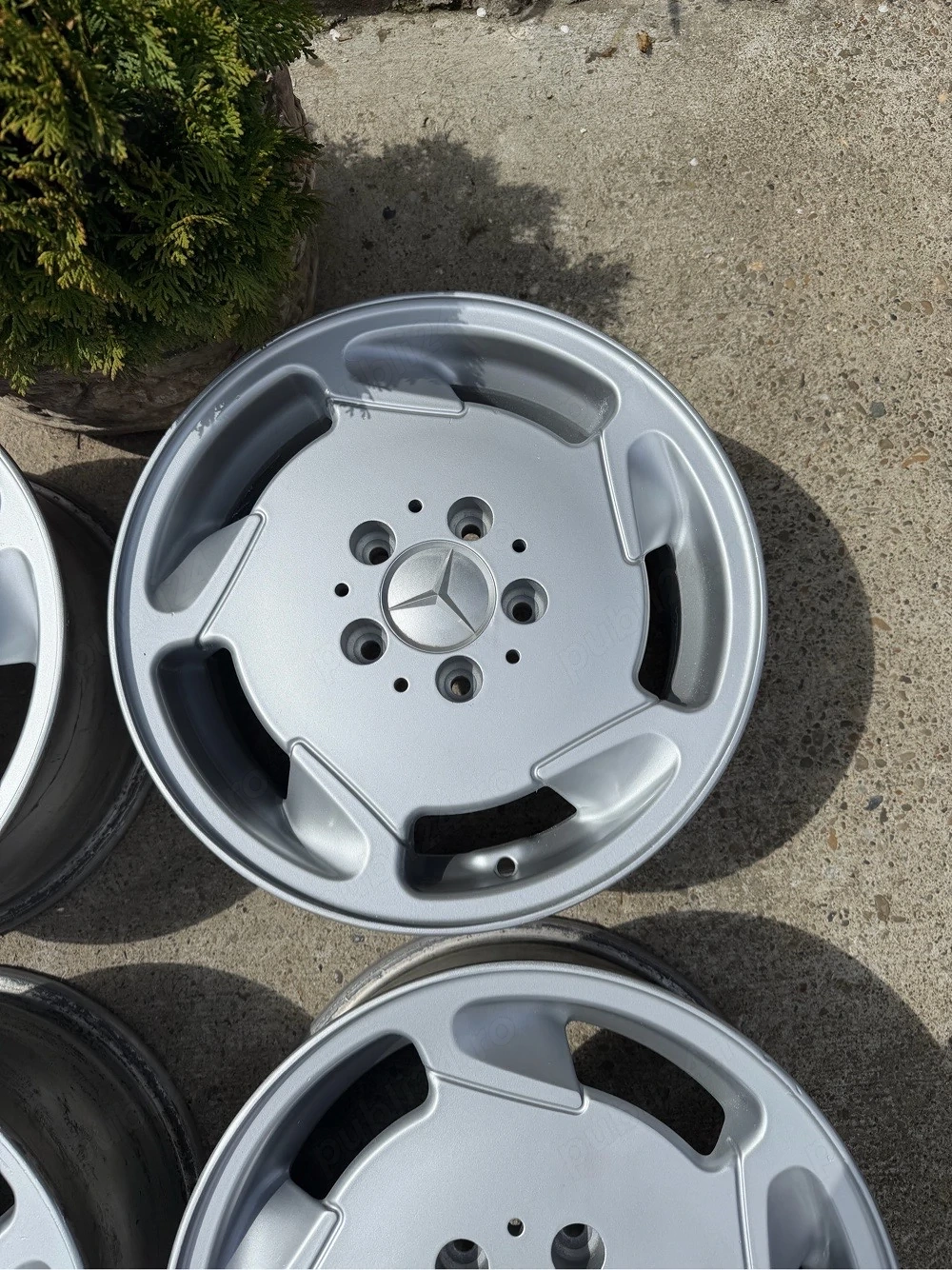 Jante RETRO Originale Mercedes W202, W124, in stare buna, livrare cu verificare