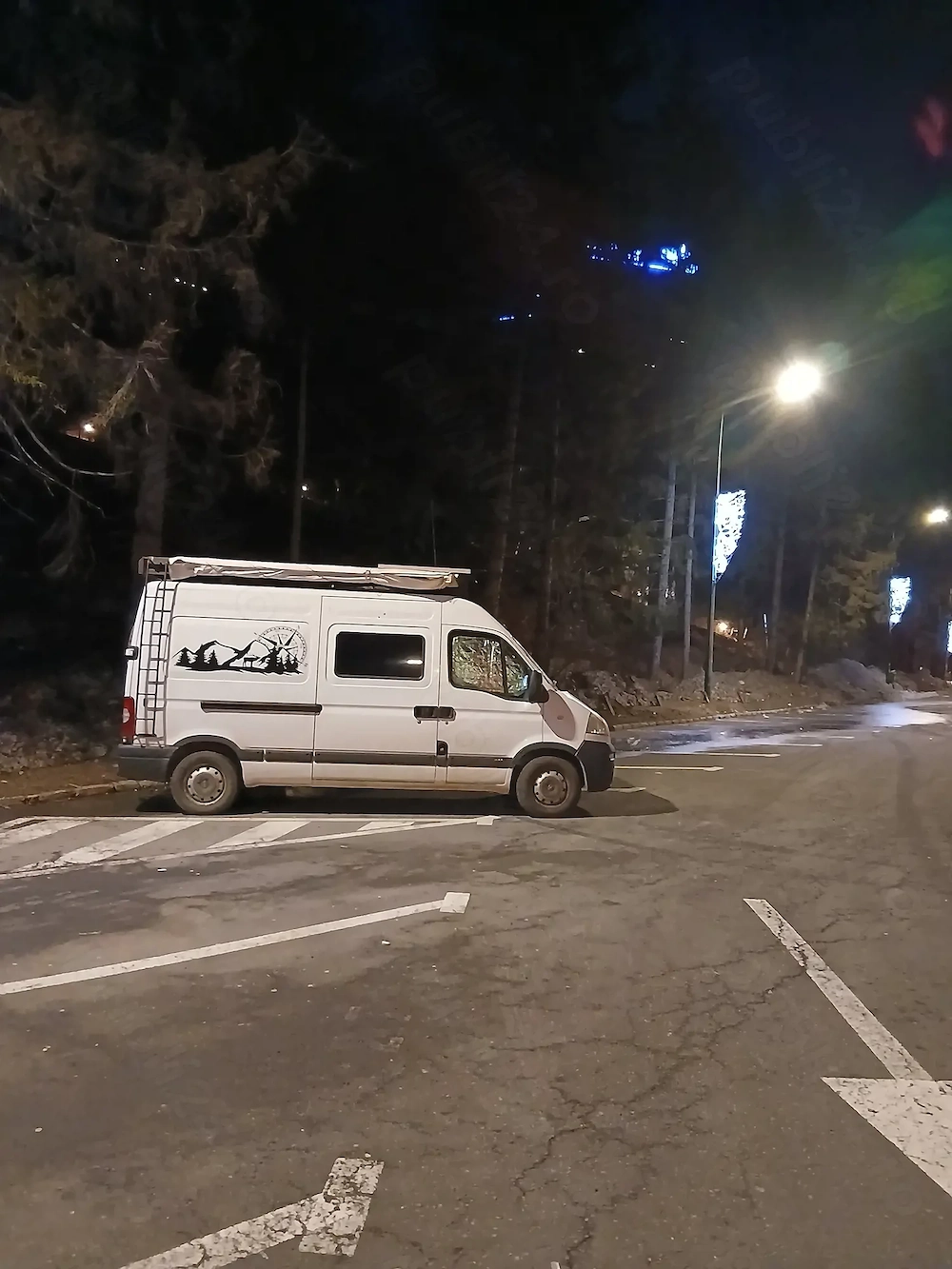 Vand camper Opel Movano