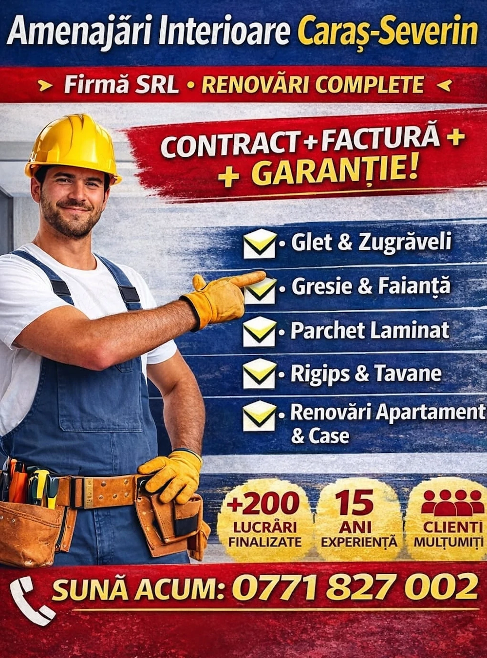Oferim servicii de amenajări interioare