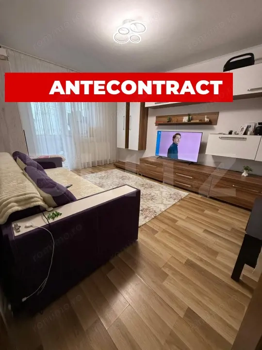 Apartament 2 camere, decomandat, etaj intermediar, parcare, zona linistita