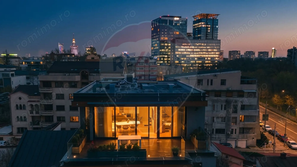 Penthouse exclusivist | Floreasca | singur pe etaj | vedere la lac