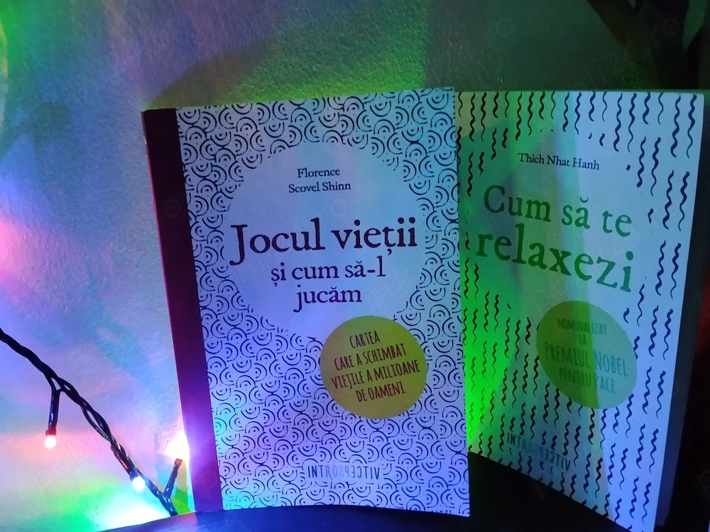Cărți "Jocul vieții și cum să-l jucăm", "Cum sa te relaxezi": 40 lei