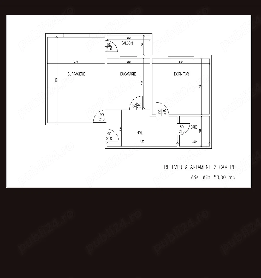 Apartament de vânzare 