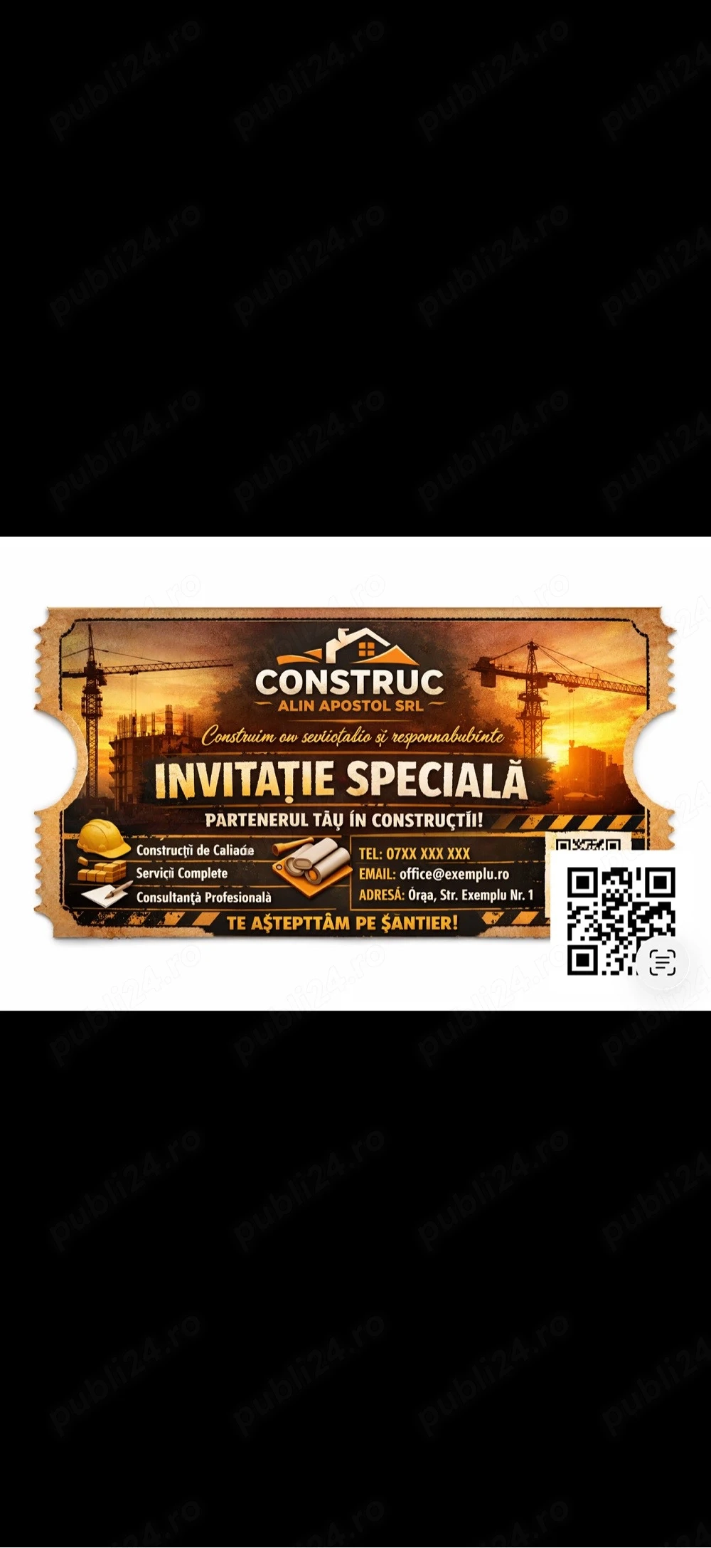     Echipă construcții cu experiență   case la roșu