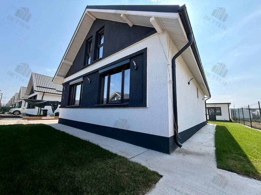 Casă nouă de vânzare în Berceni - 4 camere - teren 410 mp
