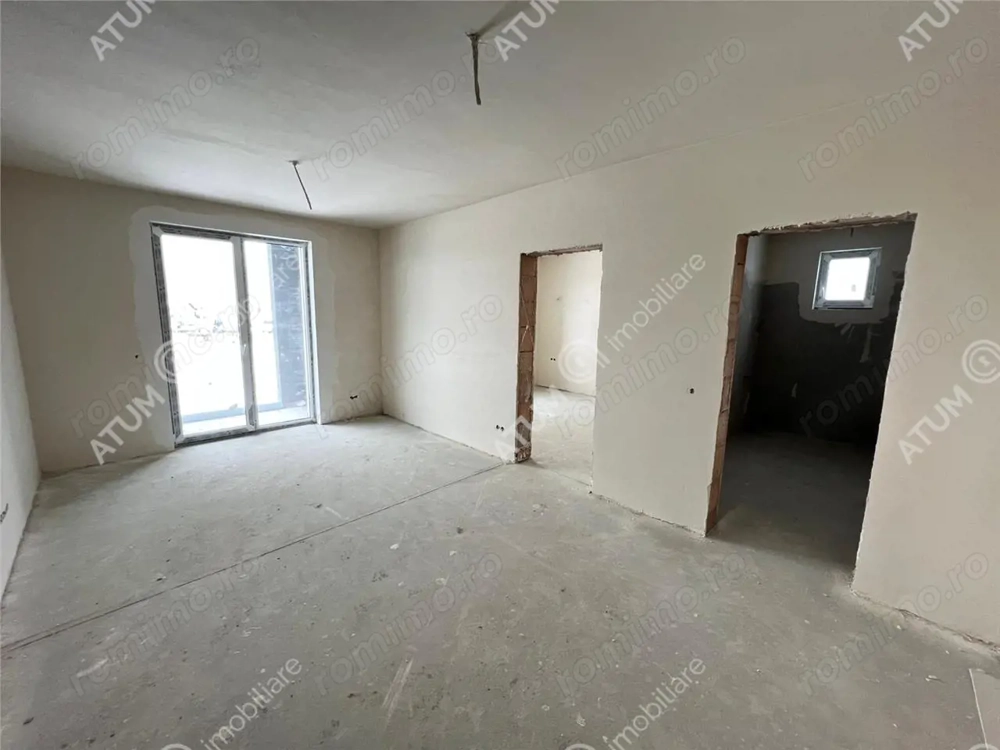 Apartament intabulat cu 3 camere 2 bai balcon si loc parcare Talmaciu