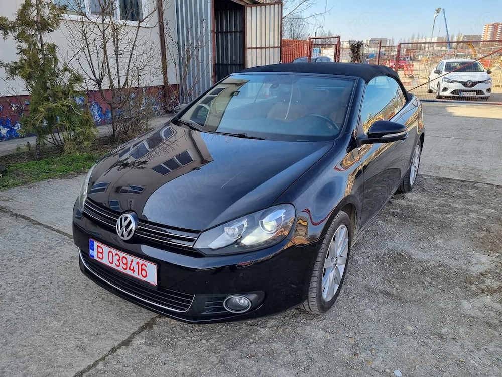 VW Golf 6 Cabrio - 1.4 TFSI  - 2012  - 142.000 km reali si verificabili